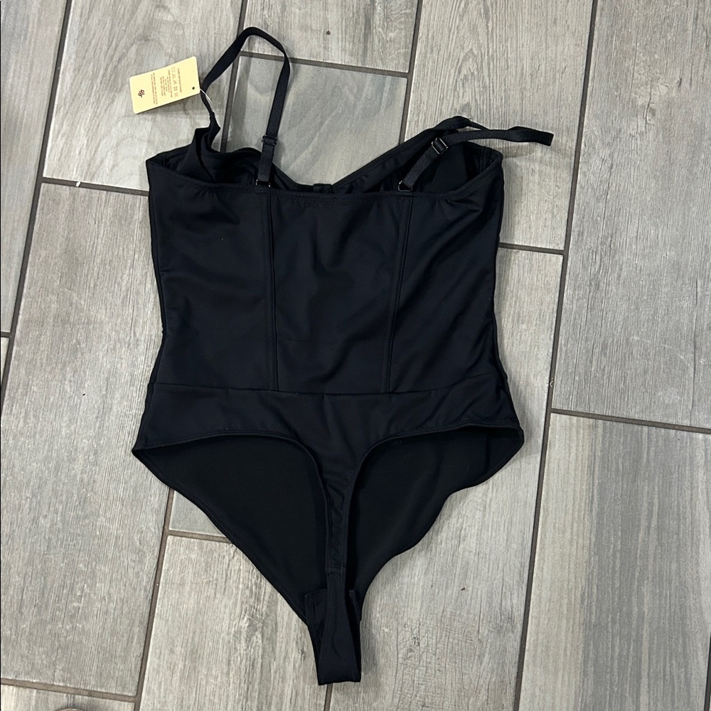 Popilush Shapewear Hourglass Corset Thong Bodysuit - Picture 6 of 7
